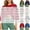 White, variant on DYTTDG Women's Loose Fit Cropped Top | Round Neck 3/4 Sleeve Casual Workout T-Shirt Pullover, Sporty Everyday Top