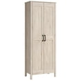thumbnail image 1 of Pemberly Row Armoire de Rangement à 2 Portes en Bois d'Ingénierie, Chêne Craie, 1 of 11