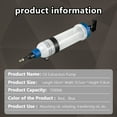 thumbnail image 3 of Aniceparthy 1500ML Automotive Fluid Extractor Pump,Brake Oil Injector,Manual Oil Change Syringe,Oil Syringe with Hose & Extension Tubes and Connector for Easy Oil Change,Blue, 3 of 6