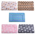 thumbnail image 3 of QNFEPKG Red Rose Petals And For Dogs Pet Print Mat Soft Cats Pet Cute Blankets Sleep Blanket Pad, 3 of 7