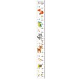 thumbnail image 1 of CAROOTU Wooden Height Measure Hanging Ruler Cute Cartoon Roll Up Cloth Growth Chart for Kids Decorative Props for Bedroom Home, 1 of 7