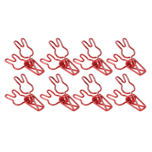 Clips Para Carpetas De Papel, Clips Para Carpetas 100 Piezas Huecas Para Documentos ANGGREK Otros