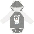thumbnail image 3 of Inktastic Chicken Barnyard Farm Cluck Boys or Girls Long Sleeve Baby Bodysuit, 3 of 5