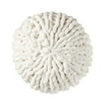 thumbnail image 2 of Saro Lifestyle Cozy Chunky Knit Round Throw Pillow, 2 of 3