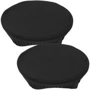 2 Pcs Bar Stool Cover Chair Round Barstool Covers Decor Protector Seat Stools Slipcovers