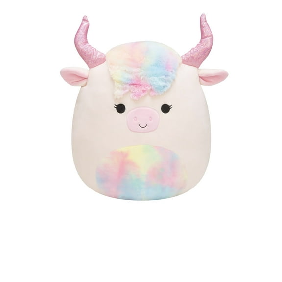 Squishmallows Official Kellytoy Plush 14" Rondah The Tie-Dye Longhorn