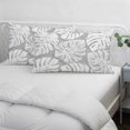 thumbnail image 4 of Gery Monstera Deliciosa Throw Pillow Cover 16 x 24 Inch Decorative Pillow Cover Summer Botanical Tropical Lumbar Pillowcase Seasonal Rectangle Cushion Case for Couch Sofa Bed Living Room, 4 of 9
