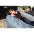 thumbnail image 2 of Bestway Comfi Cube Deluxe Inflatable Indoor or Outdoor Lounge Chair, Gray, 2 of 8
