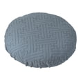 thumbnail image 1 of Cubiertas de taburete redondas Uxcell, elásticas y lavables, para sillas de bar de color gris oscuro de 14" a 18"., 1 of 7