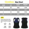 thumbnail image 3 of COMFREE Sauna Suit for Women Waist Trainer Vest for Women Sweat Tank Top Shaper for Women with Zipper, 3 of 6