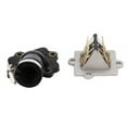 thumbnail image 1 of Carburetor Intake Manifold Joint Boot Reed Valve Fit for Yamaha Jog 50 CY50 1992-2001, 1 of 10