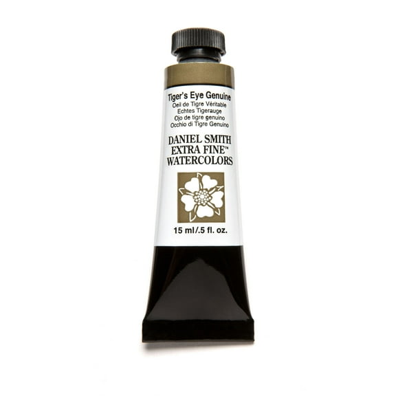 Daniel Smith Extra Fine Watercolor, 15 ml, Tigers Eye Genuine
