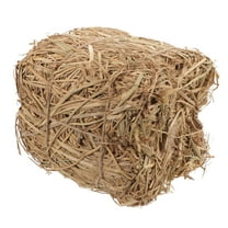 ETHZZLE 1Set Khaki Square Straw Haystack Decor for Home Yard and Garden Scenes