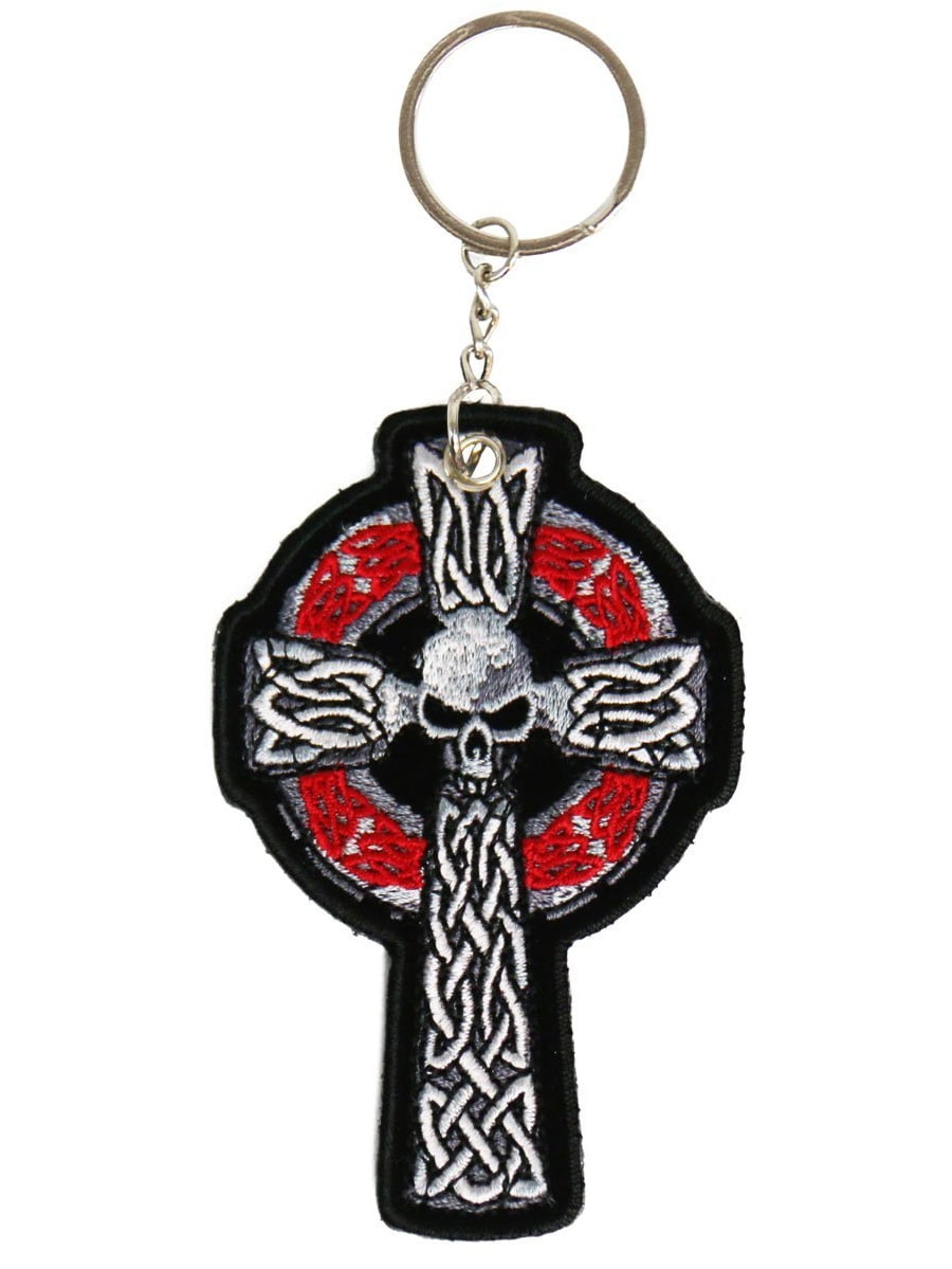 embroidered key chains