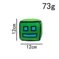 thumbnail image 2 of Peluche de Geometry Dash de 12 cm, ideal para videojuegos, ideal como regalo de cumpleaños infantil., 2 of 8
