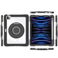 thumbnail image 2 of XYX Shockproof Tablet Case for iPad Pro 11 inch 4th/3rd/2nd Gen (2022/2021/2020) with 360 Rotating Stand, Slim Lightweight with Pencil Holder, Black, 2 of 5