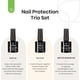 thumbnail image 3 of Set de gel para uñas Beetles Builder Gel, no se limpia, base, capa superior, 3 unidades, 3 of 8