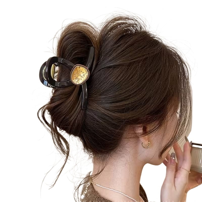 Simple temperament shark clip | Elegant and versatile anti-slip hair clip | New hair accessories for women