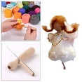 thumbnail image 4 of 2 Juegos de Hadas , Bricolaje, de Lana, Fieltro Artesanal, de Muñeca Sin Terminar Macarena artesanía de fieltro de lana, 4 of 8