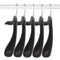 thumbnail image 1 of Perchas DEDU para hombre, 20 unidades, extra anchas, antideslizantes, negras, 1 of 7