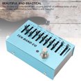thumbnail image 3 of EQ Pedal, 10 Band EQ DC9V Single Block Aluminum Mini with LED Light for Guitar, 3 of 7