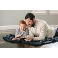thumbnail image 2 of Chanasya Solar System Galaxy Star Space Print Gift Throw Blanket- Featuring Nine Planets Orbiting the Sun Including Pluto Reversible for Bed Couch Birthday and Holiday Gift (Twin) Navy, 2 of 8
