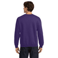 thumbnail image 4 of Gildan Adult’s Heavy Blend Crewneck Sweatshirt, Everyday Long Sleeve Casual Purple Tee, 3 Pack, S, 4 of 5