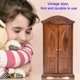 thumbnail image 4 of Vintage Doble Puerta Casa De Muñecas Armario Muebles Mini Casa De Muñecas Accesorio, 4 of 7