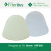 Shark XFF350 Navigator Lift-Away Foam & Felt Replacement Vacuum Filter Kit. Designed by FilterBuy to Replace Shark Part # XFF350.