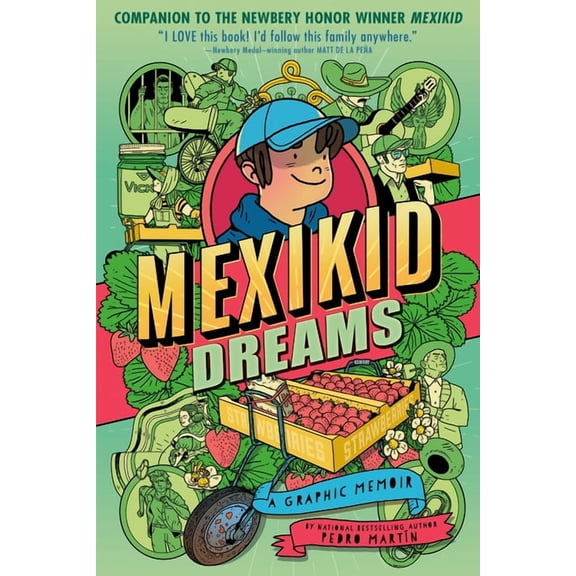 Mexikid Dreams: A Graphic Memoir, (Hardcover)