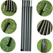 Wiipahome 2 Pcs Tent Pole 81 Inches ,Telescopic Adjustable Length Poles for Camping ,Canopy ,Awning ,Shelter ,Hiking ,Steel Materials ,Black