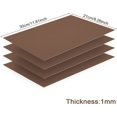 thumbnail image 2 of 12 Sheets 11.8x8.2" EVA Paper Craft Foam Sheets 1mm Thick Brown Foam Handicraft Stickers with Adhesive Back for Art Crafts Cosplay Scrapbooking, 2 of 9