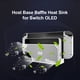 thumbnail image 3 of DIY Cooler Case Board Base Deflector Disipador de calor para Switch OLED Console (Blanco) WDOplteas Para estrenar, 3 of 9