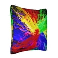 thumbnail image 2 of LNWH Decorative Pillow Covers, Color Game Square Sofa Decorative Knit Pillow Case, 16"x16", 2 of 8