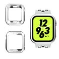 thumbnail image 7 of Allytechgroup Apple Watch Case 38mm iWatch Series 3 2 1, TPU Anti-Scratch Slim Fit Shockproof Bumper Case Cover for Apple Watch 38mm Series 3 2 1, Silver, 7 of 7