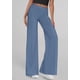 thumbnail image 3 of Pantalones Palazzo de Pierna Ancha para Mujer PRETTYGARDEN Gris Azul Talla S, 3 of 4