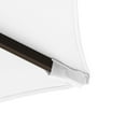 thumbnail image 5 of WestinTrends Paolo 9 Ft Outdoor Umbrella with Base Included, Market Table Umbrella with 18 Inch Fillable Square Base, Gray/White Stripe, 5 of 7