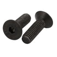 thumbnail image 2 of Unique Bargains 10pcs M5x16mm Flat Countersunk Head Hex Socket Left Hand Thread Bolt DIN7991, 2 of 3
