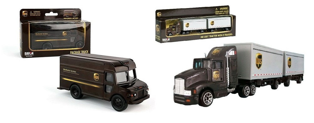 Daron UPS Die Cast Tractor Trailer Collectible Model Truck 