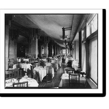 Historic Print, Yellowstone National Park: Grand Canyon Hotel dining room, 16" x 20"