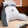 thumbnail image 2 of Almohada de lectura Shakven con rollo de cuello desmontable para adultos, 2 of 9