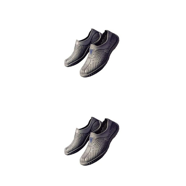 Sonducket Zapatillas transpirables para hombre, zapatos de playa ligeros y huecos, zapatillas de moda, zapatos informales, sandalias, negocios, Type2 NO2