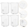 thumbnail image 3 of 6pcs Glass Measuring Beakers Chemistry Glass Beakers Laboratory Beakers Glassware, 3 of 6