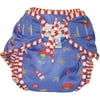 Kushies Swimsuit Diaper, Blue Sailboats