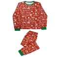 thumbnail image 2 of Ensemble de Pyjamas de Noël Assortis pour la Famille en Coton, Pyjamas des Fêtes avec Cerf, Tenue de Nuit Papa Maman Enfants Bébé PJs, 2 of 6