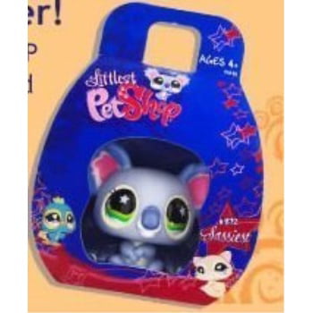 Littlest Pet Shop Koala 872 Purple Star Eyes Authentic Lps 