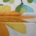 thumbnail image 5 of Floral Shower Curtain, Yellow Floral Shower Curtain, Shower Curtain Set with 12 Hooks, Decorative Colorful Flowers Blue Leaves Bathroom Accessories, Machine Washable, 72" W X 72" H, 5 of 6