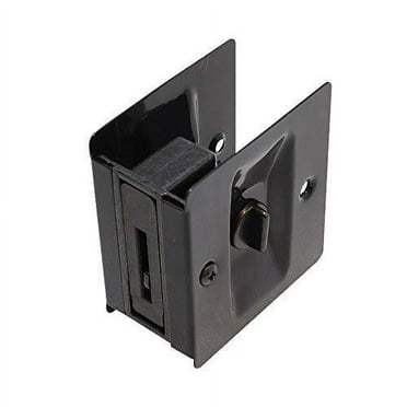 litepak pocket door lock privacy sliding elegant easy install w screws (1 pack, oil rubbed bronze)