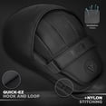 thumbnail image 3 of RDX Focus Boxing Punch Mitts, Punching target, Punching pad Maya Hide Leather Training Pads, Black, 3 of 10