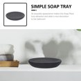 thumbnail image 2 of MasteelfCA Simple Soap Tray Portable Soap Container Household Soap Box Bathroom Soap Holder, 2 of 8